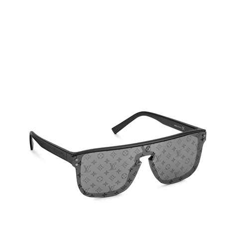 louis vuitton white sunglasses|louis vuitton reflective glasses.